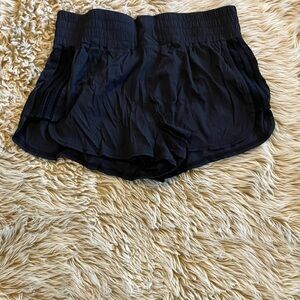 Free people movement athletic shorts black